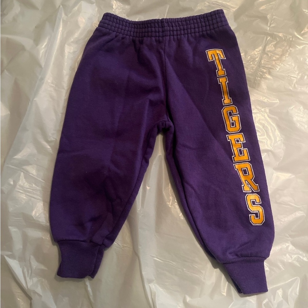 Tigers Sweatpants Size 6 months 
Offers Welcomed!